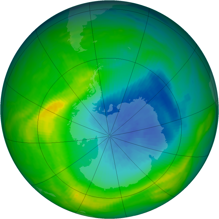 Ozone Map 1982-10-21